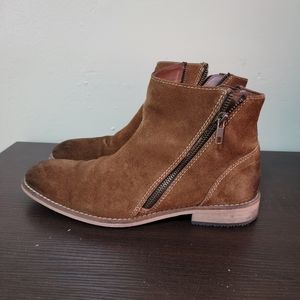 STEVE MADDEN CHELSEA BOOTS MENS SIZE 8 CHESTNUT ANKLE SHOES